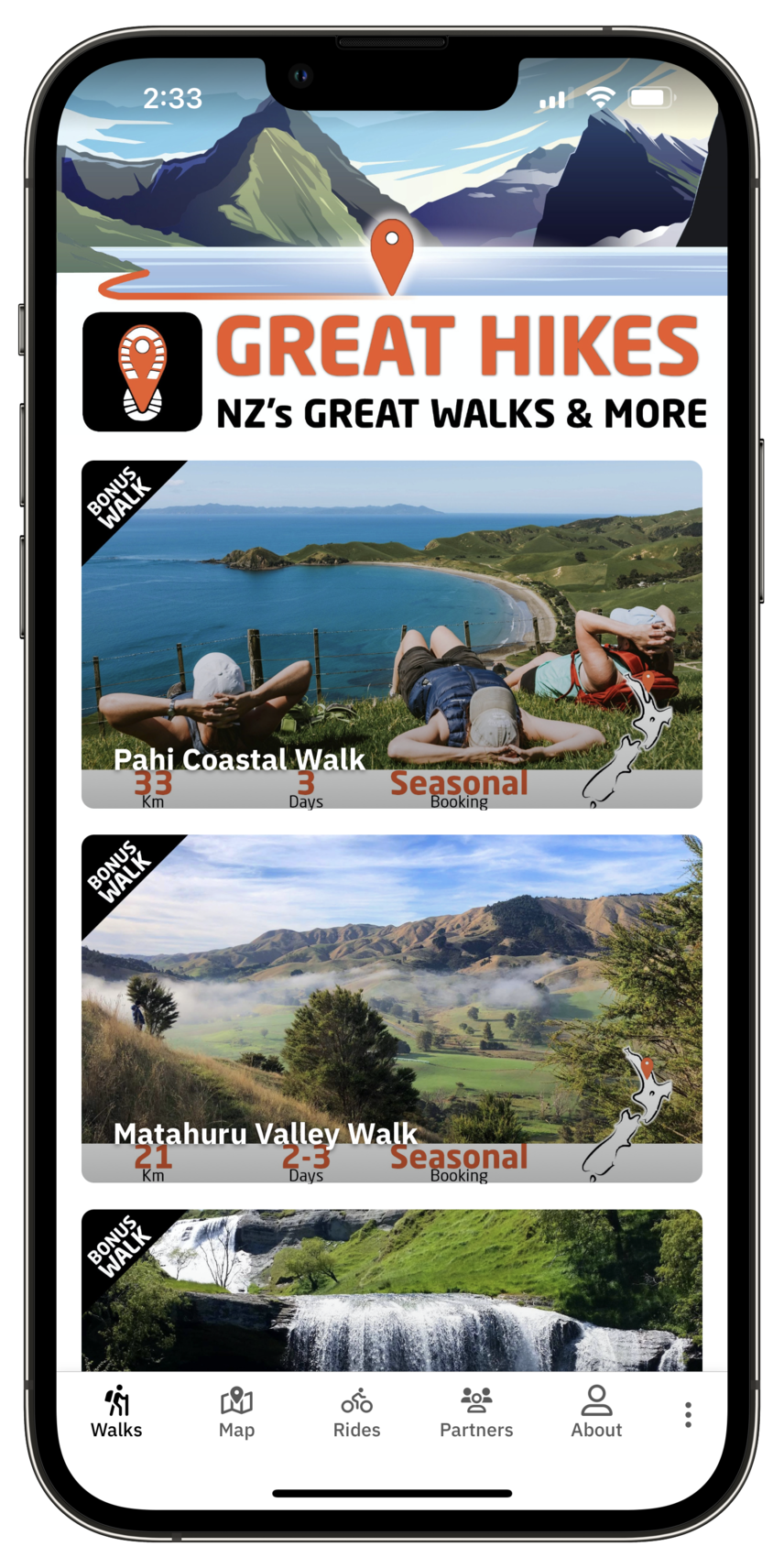 tour walking apps